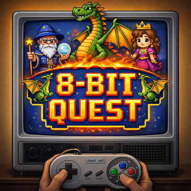 8-Bit Quest Arcade Game